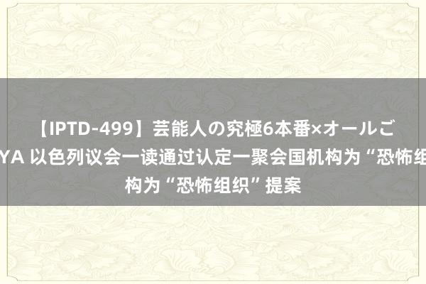 【IPTD-499】芸能人の究極6本番×オールごっくん AYA 以色列议会一读通过认定一聚会国机构为“恐怖组织”提案