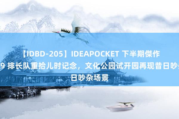 【IDBD-205】IDEAPOCKET 下半期傑作集2009 排长队重拾儿时记念，文化公园试开园再现昔日吵杂场景