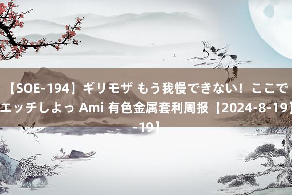 【SOE-194】ギリモザ もう我慢できない！ここでエッチしよっ Ami 有色金属套利周报【2024-8-19】